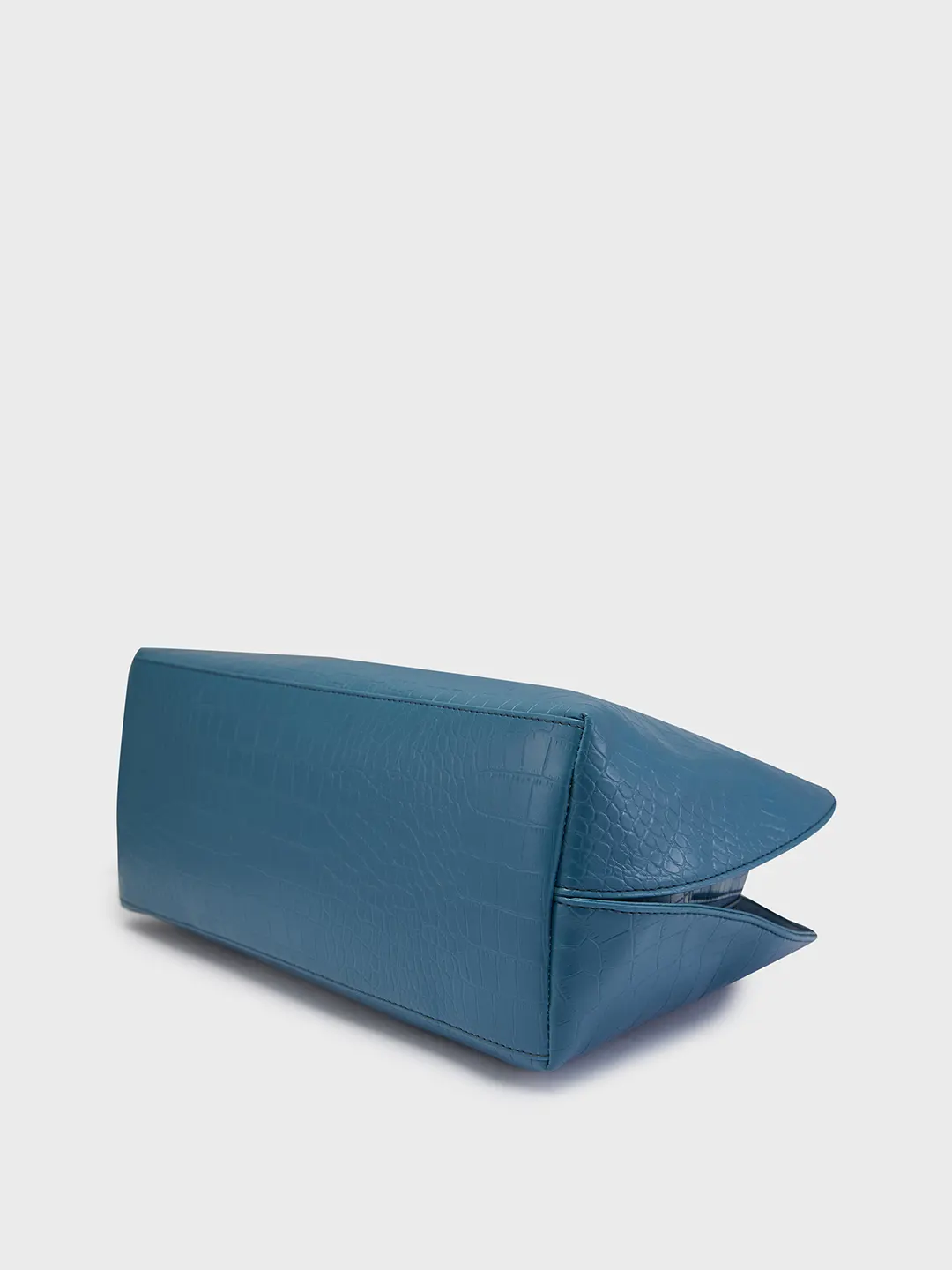 Caprese Zoia Medium Dark Teal Satchel Bag - Image 7