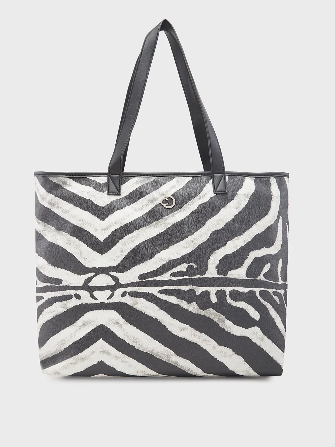 Caprese Zuzu Large Black Tote Bag