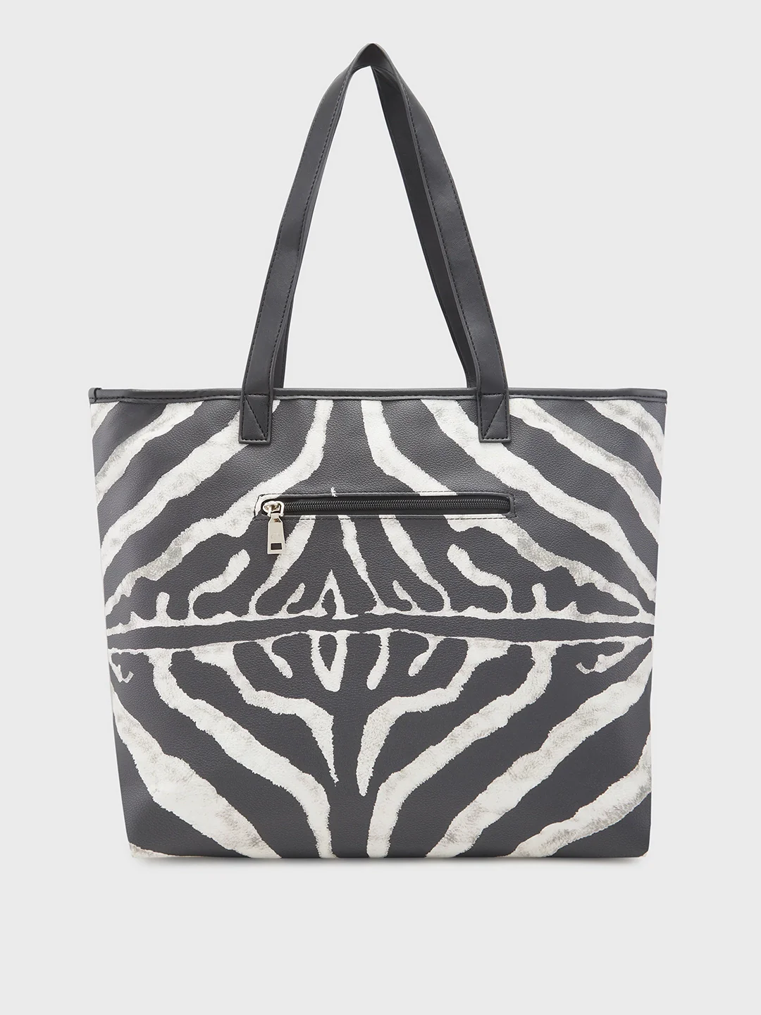 Caprese Zuzu Large Black Tote Bag - Image 4