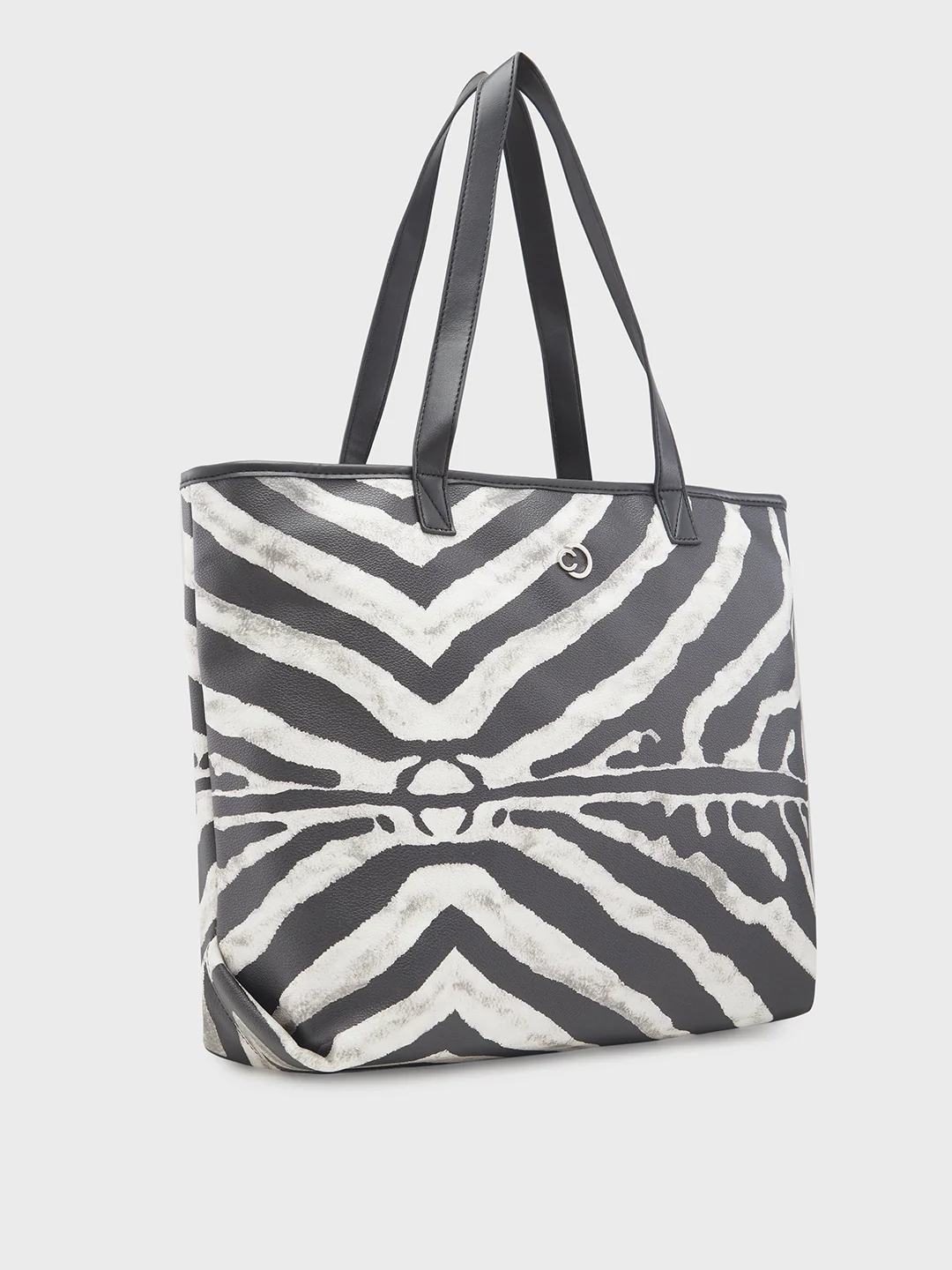 Caprese Zuzu Large Black Tote Bag - Image 5