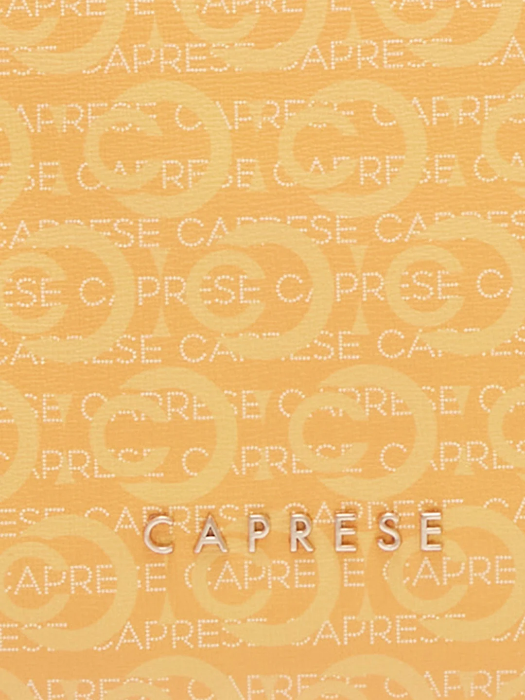 Caprese Cleo Large Yellow Laptop Backpack - Image 9