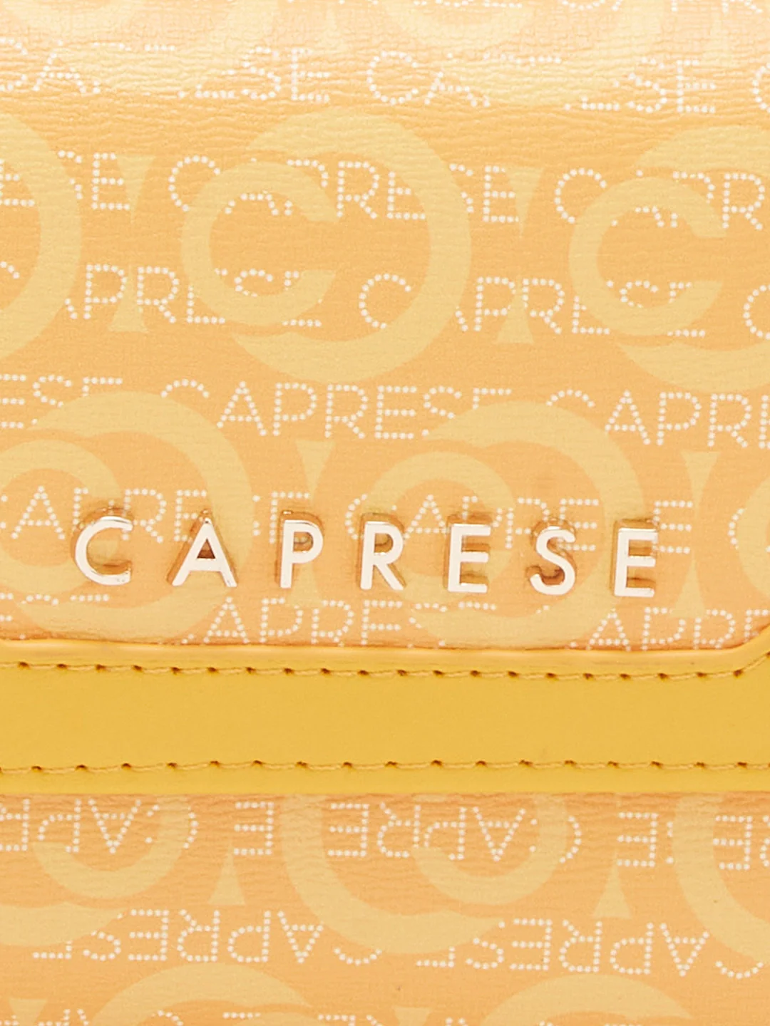 Caprese Cleo Small Yellow Wallet - Image 8