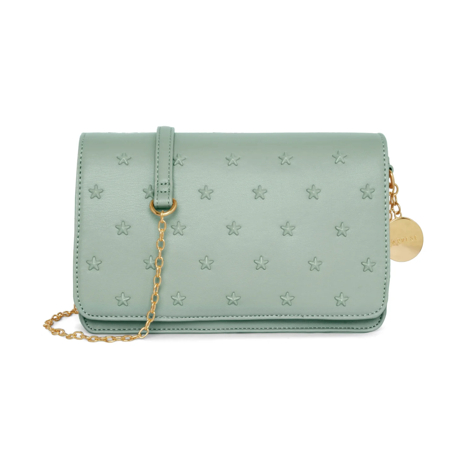 Caprese Crystal Medium Powder Blue Sling Bag