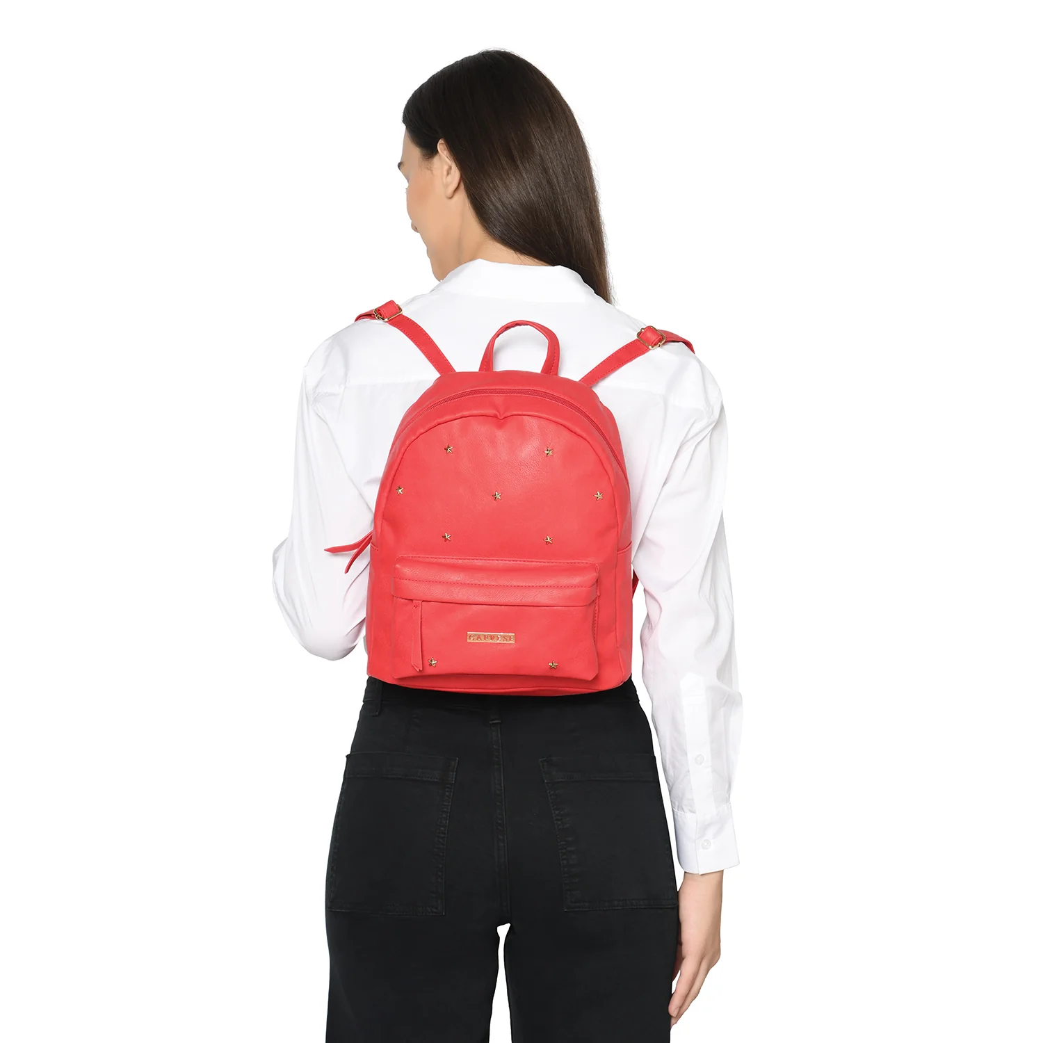 Caprese Dia Medium Orange Backpack - Image 2