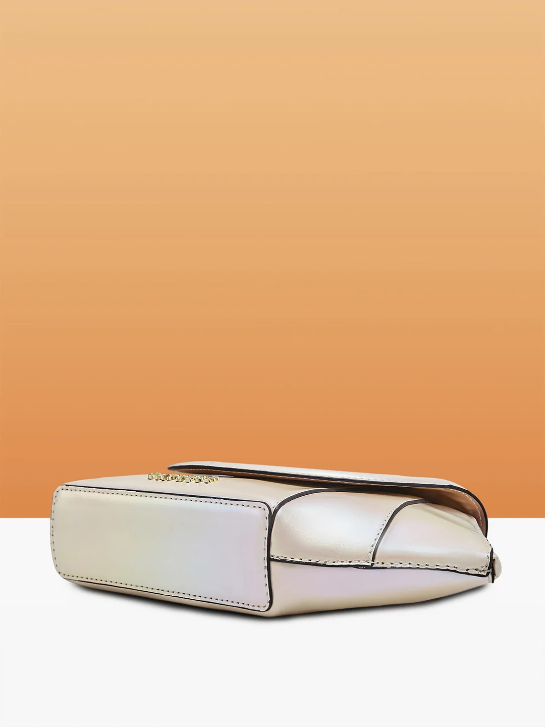 Caprese Evening Affair Large White Clutch - Image 7