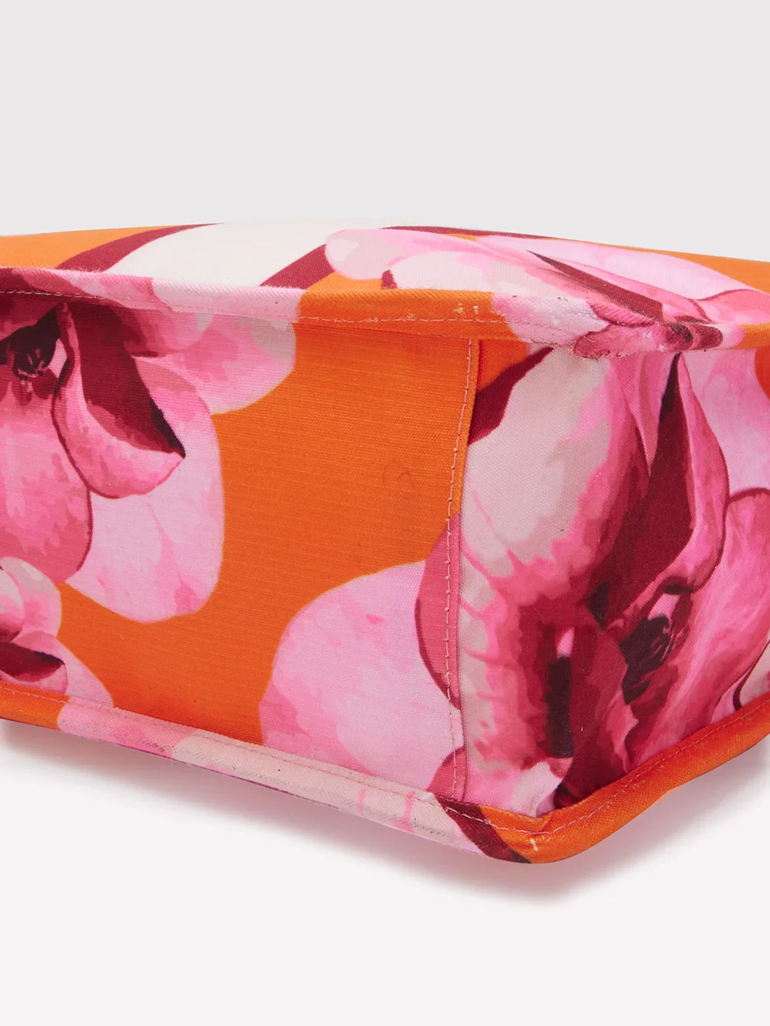 Caprese Ivy Large Orange Tote Bag - Image 5