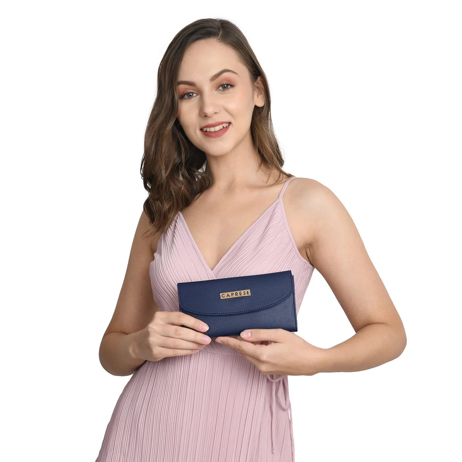 Caprese Kiko Medium Navy Wallet - Image 2