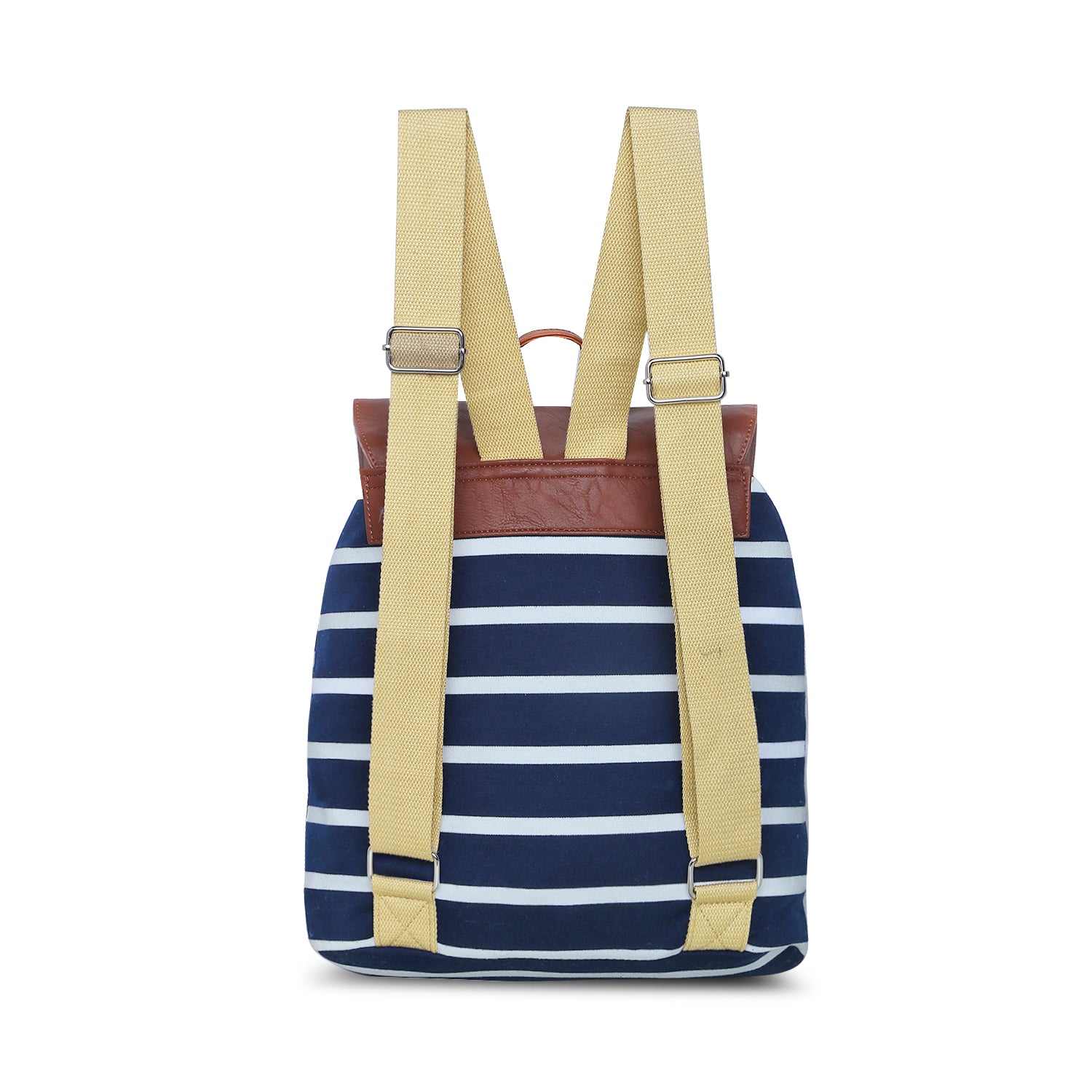 Caprese London Medium Navy Saddle Backpack - Image 3