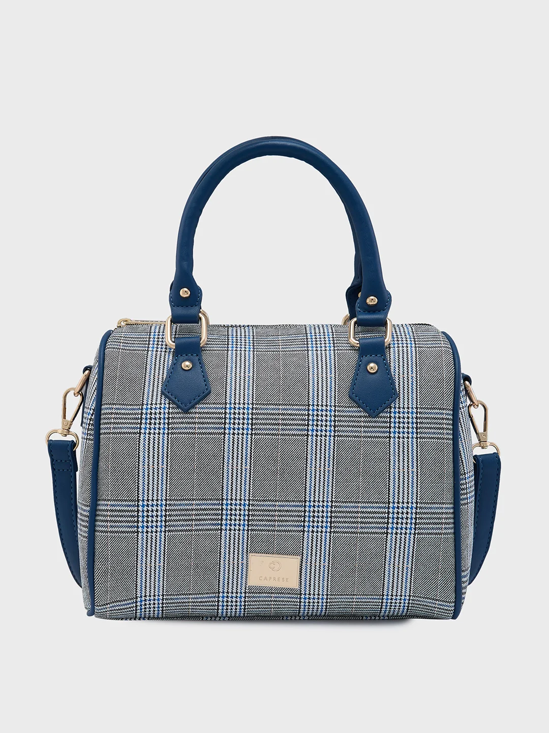 Caprese Remi Medium Navy Satchel Bag