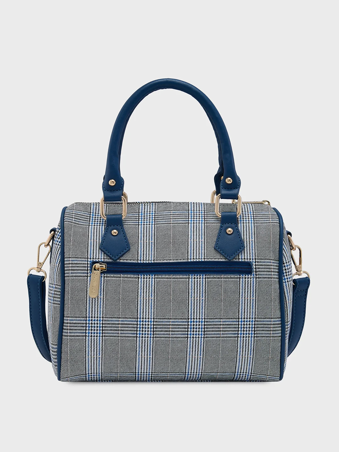 Caprese Remi Medium Navy Satchel Bag - Image 4