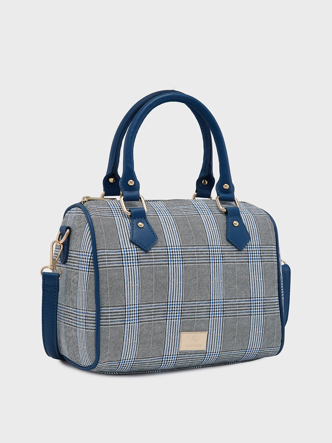 Caprese Remi Medium Navy Satchel Bag - Image 5