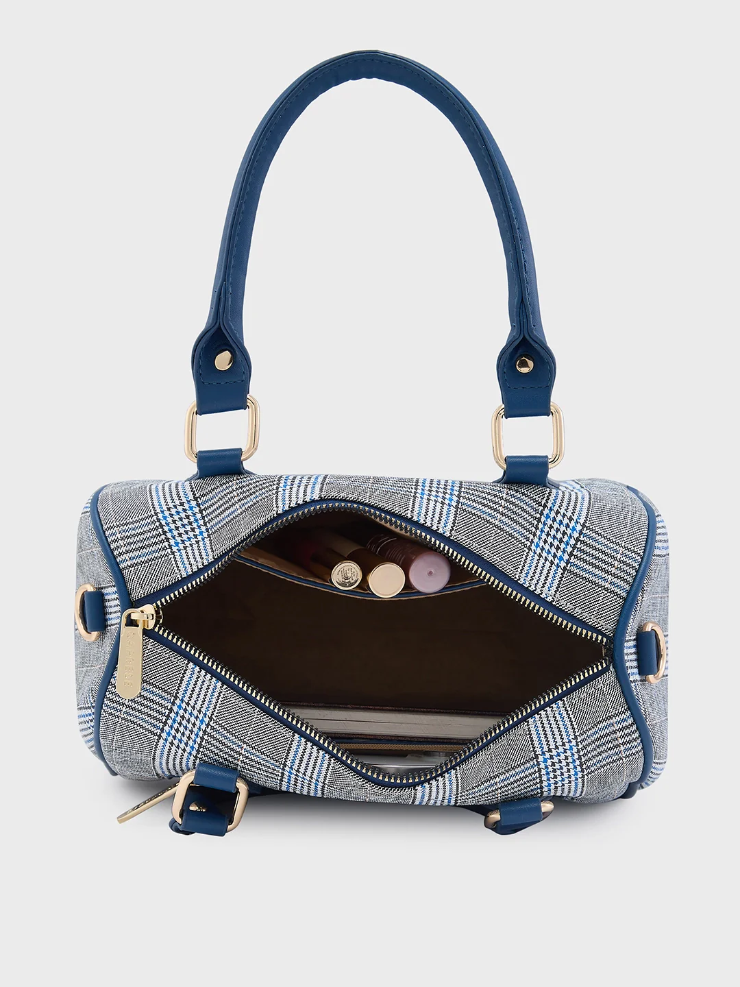 Caprese Remi Medium Navy Satchel Bag - Image 9