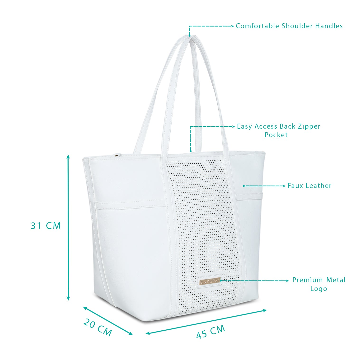 Caprese Roony Large Tote Bag - Image 4