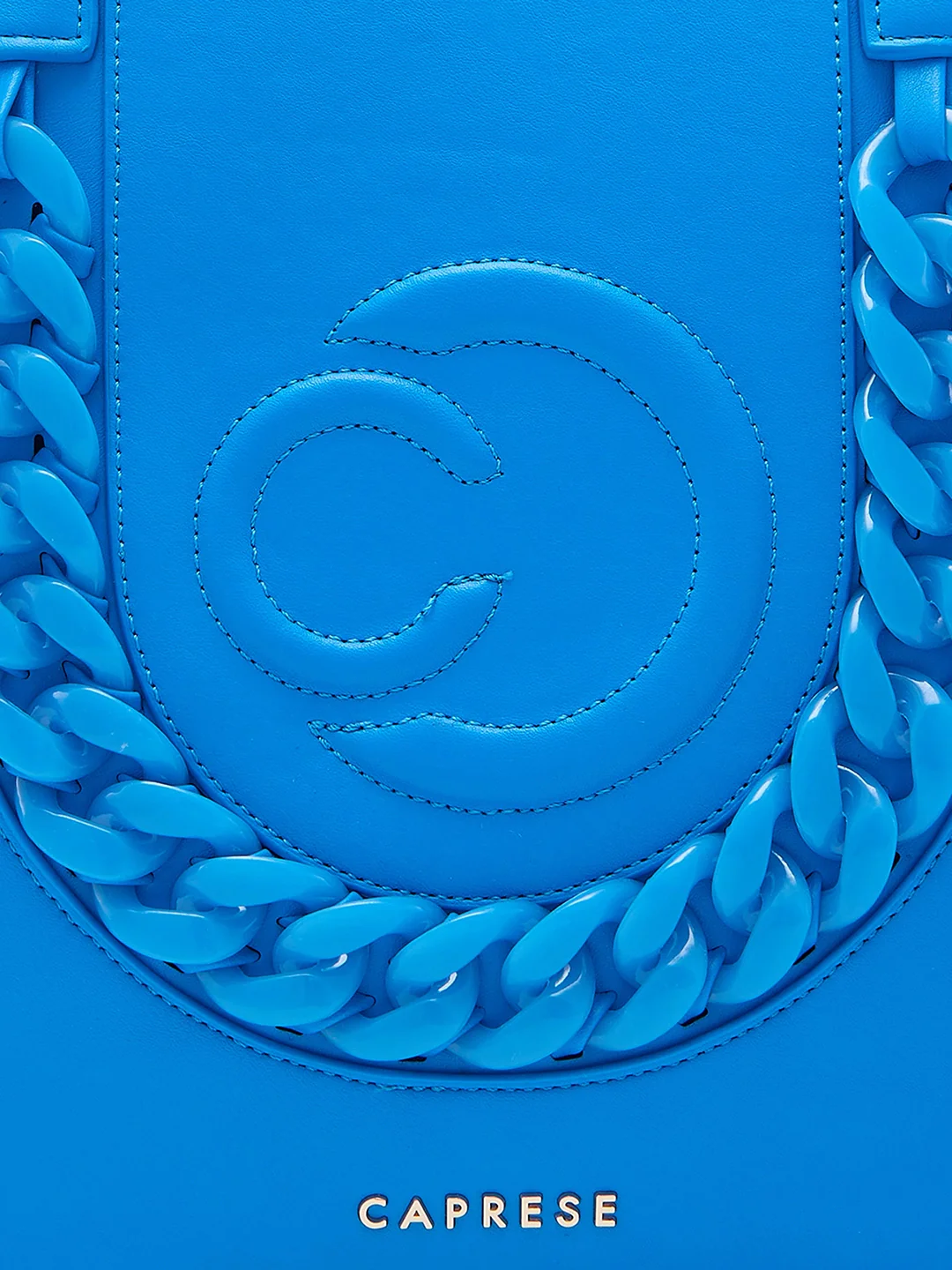 Caprese Roxana Medium Blue Tote Bag - Image 10