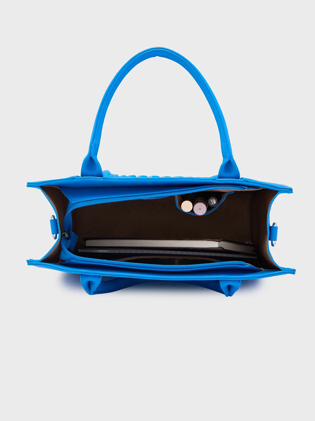 Caprese Roxana Medium Blue Tote Bag - Image 8