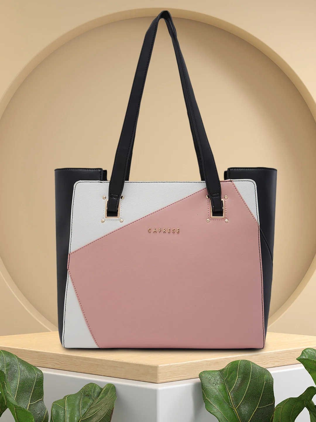Caprese Ruth Large Pink Tote Bag - Image 2