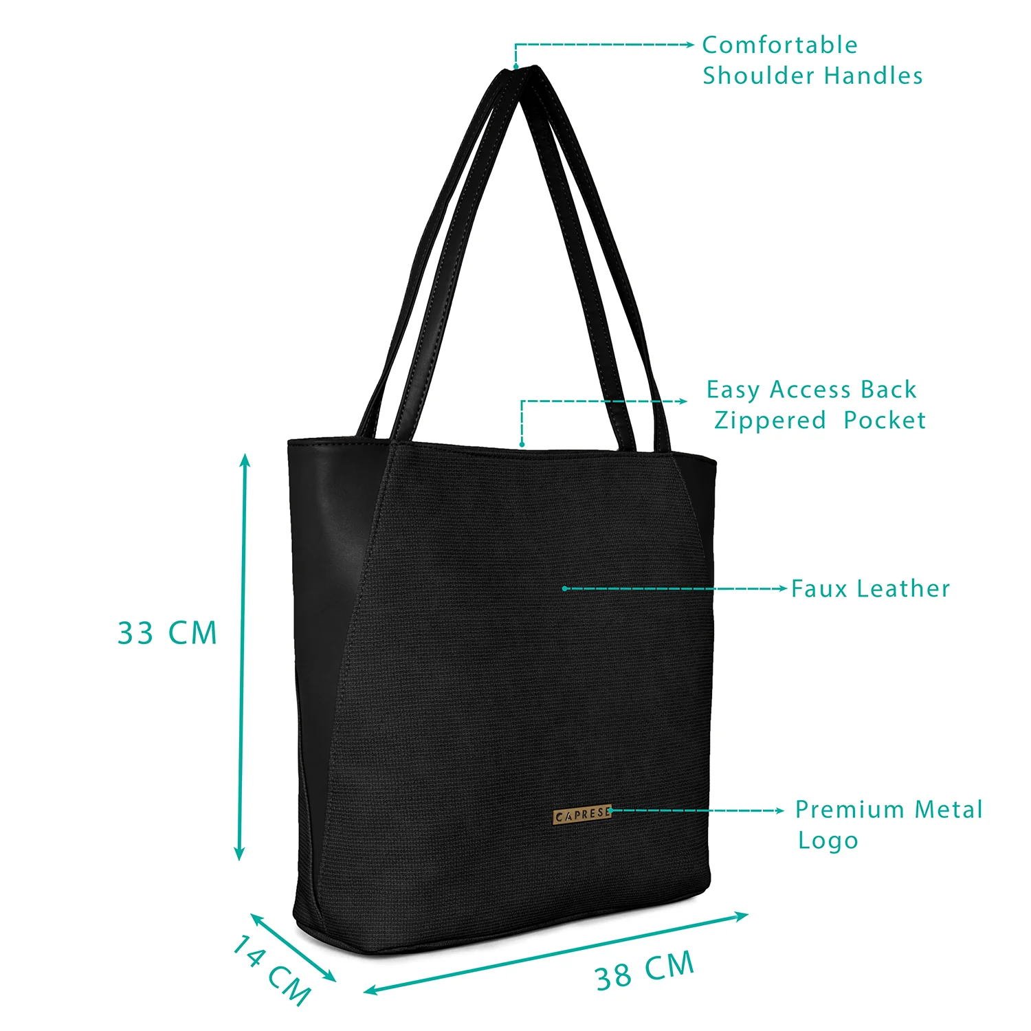 Caprese Thyme Large Tote Bag - Image 9